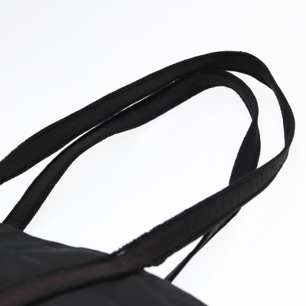 PRADA Tote Bag Nylon Silver Black - Picture 14 of 16